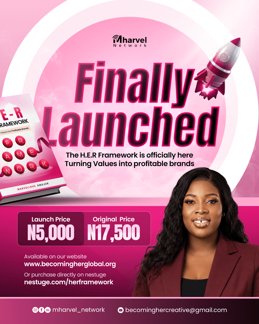 Launch of the book Becoming Her
